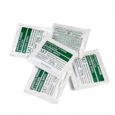 Moist Towelettes Disposable Single Use 70% Alcohol Isopropyl Wipes 5"x7" - Box of 1000